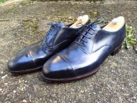 Blue museum calf oxfords for TN by rozsnyai handmade shoes (1)